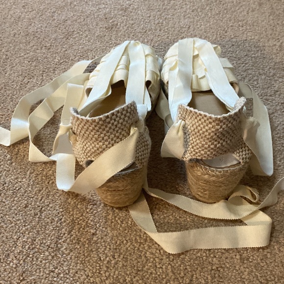 Es Par Ta Ribbon Espadrilles. Hand made. - Picture 4 of 5